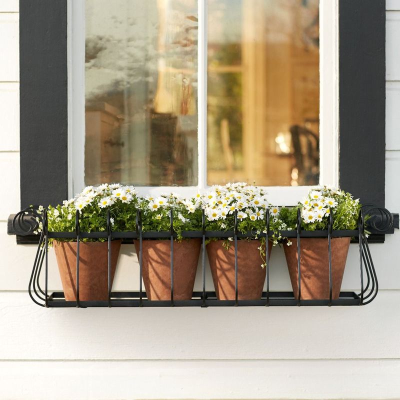 Window Sill Plant Railings