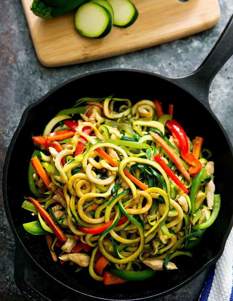 Zucchini Noodle Stir-Fry