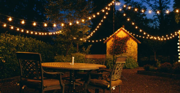 16 Backyard Lighting Ideas That Set the Mood After Sunset