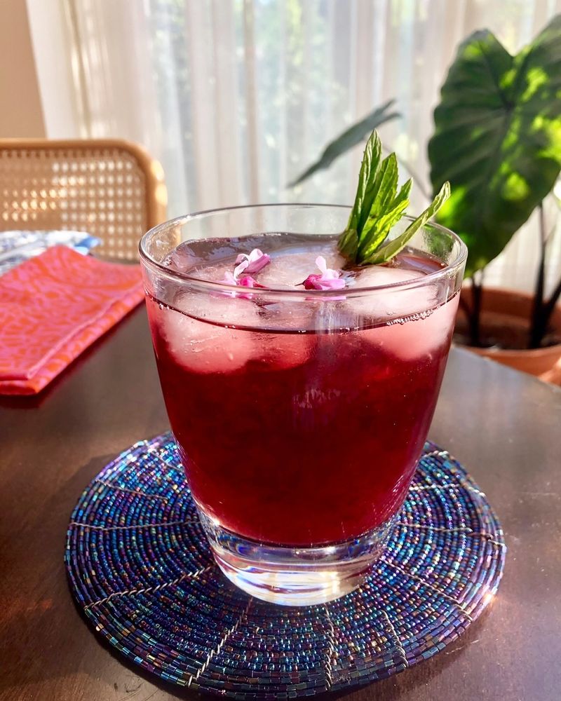 Anise Hyssop Spritz