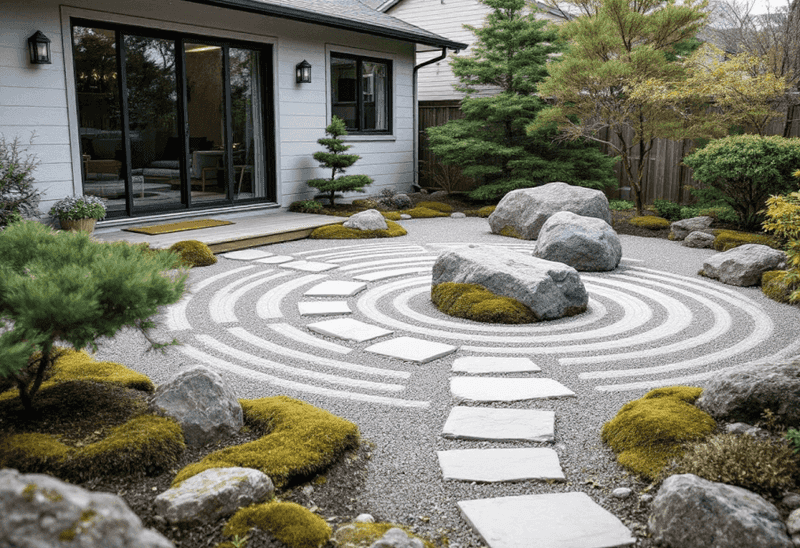 Artful Rock Garden