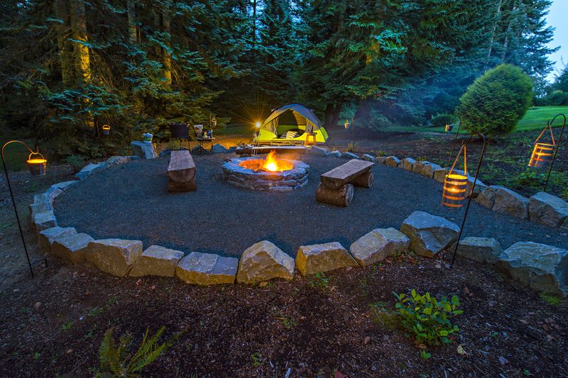 Backyard Camping Spot