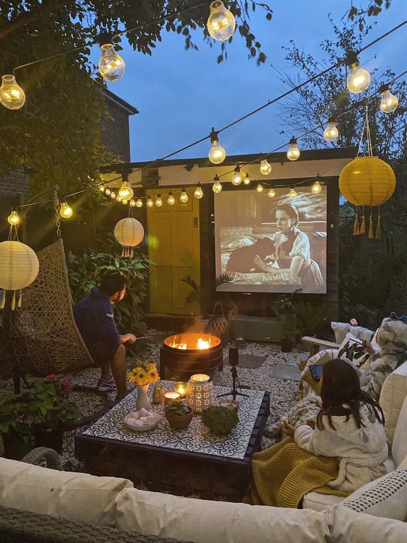 Backyard Movie Night
