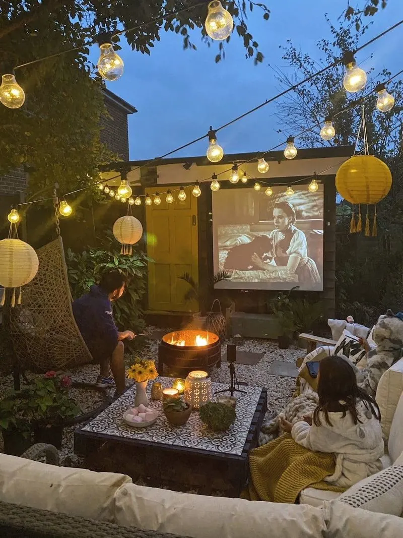 Backyard Movie Night