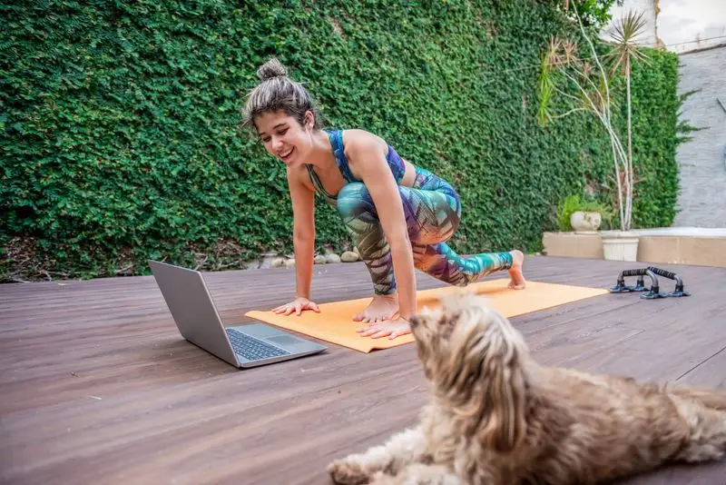 Backyard Yoga Space
