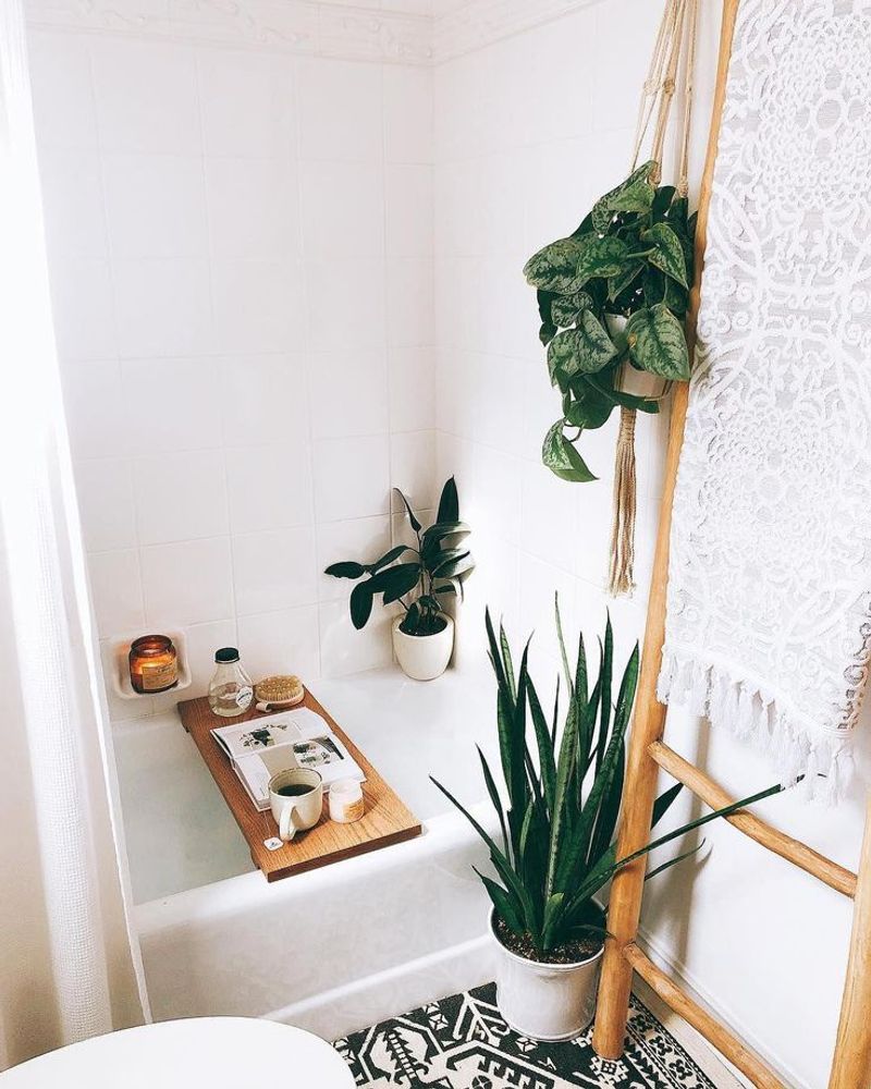 Bathroom Windowsill