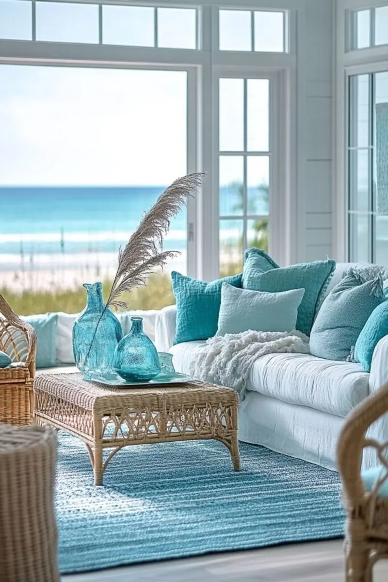 Beach-Inspired Lounge