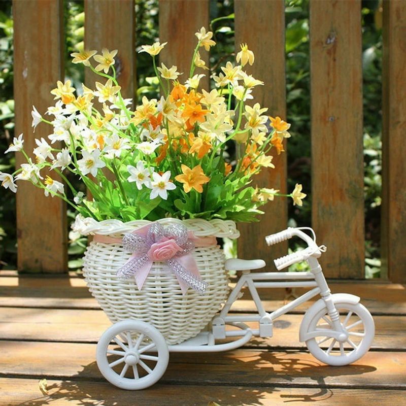 Bicycle Basket Planters