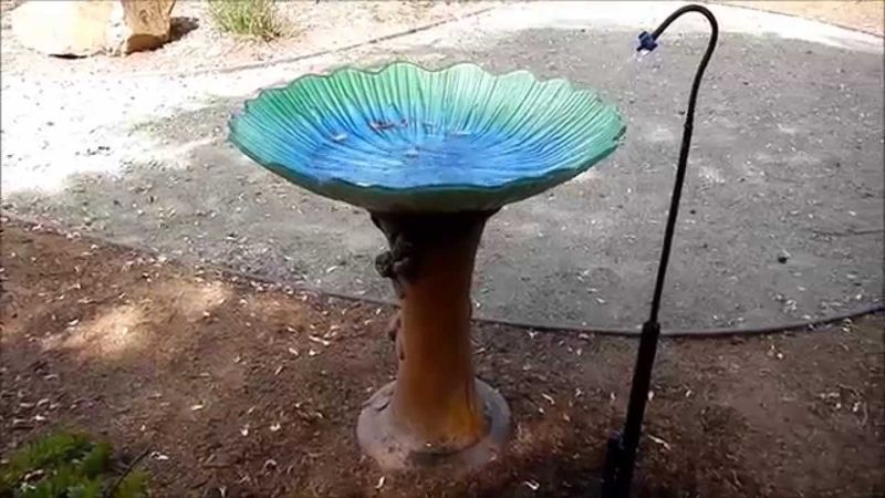 Bird Bath Filling