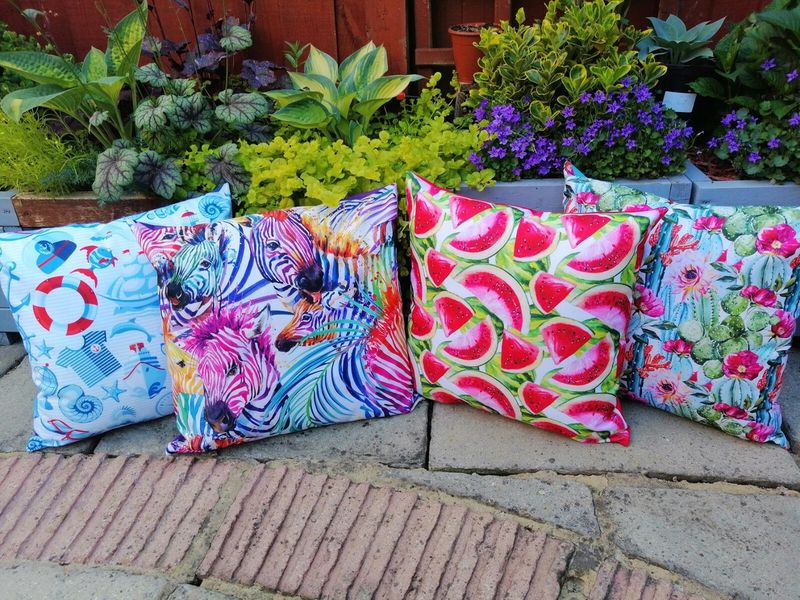 Bright Patio Cushions