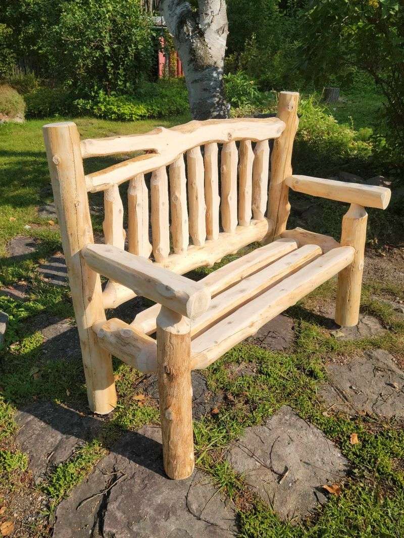 Cedar Garden Bench