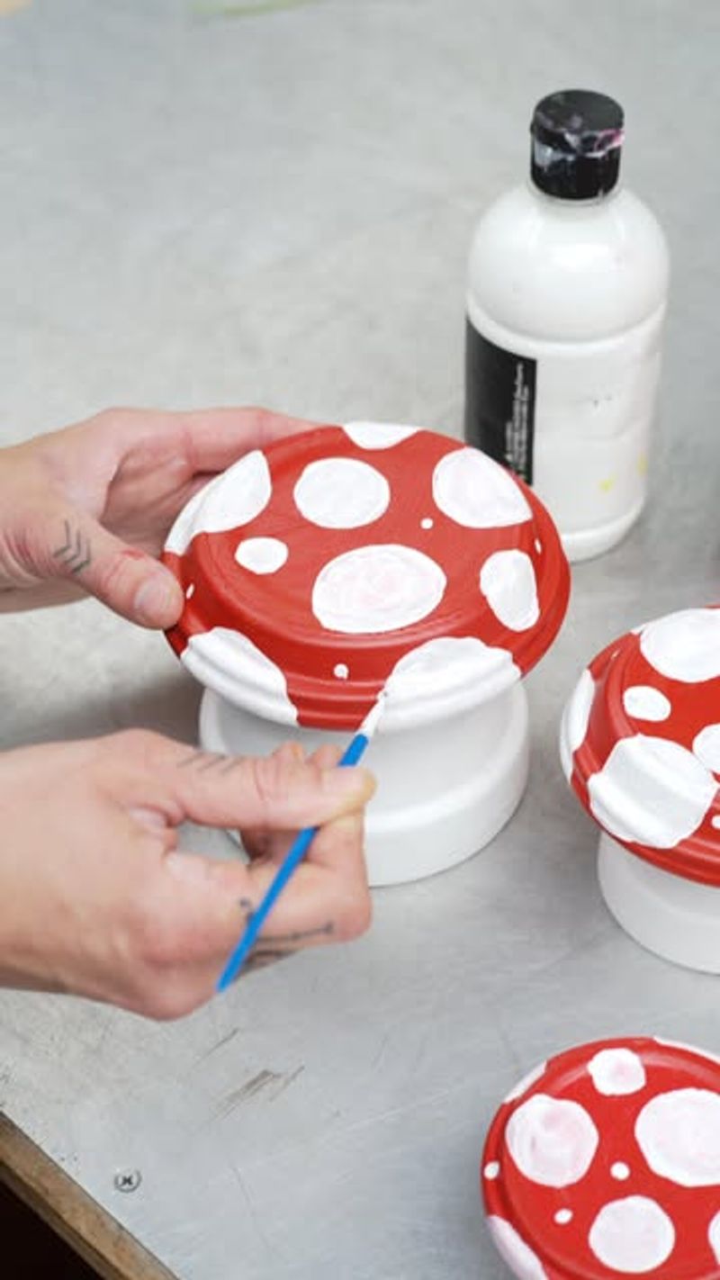 Clay Pot Toadstools