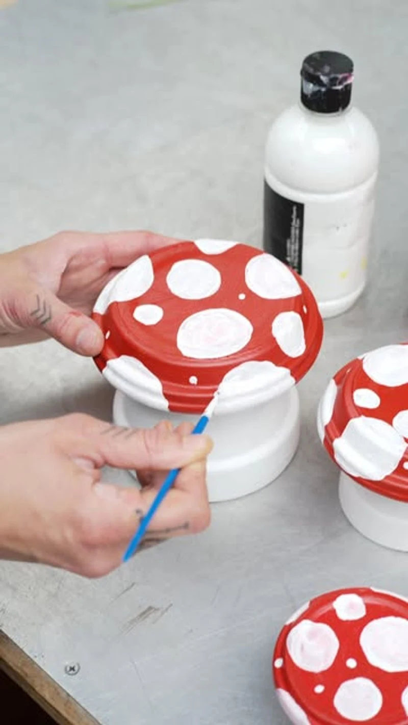 Clay Pot Toadstools