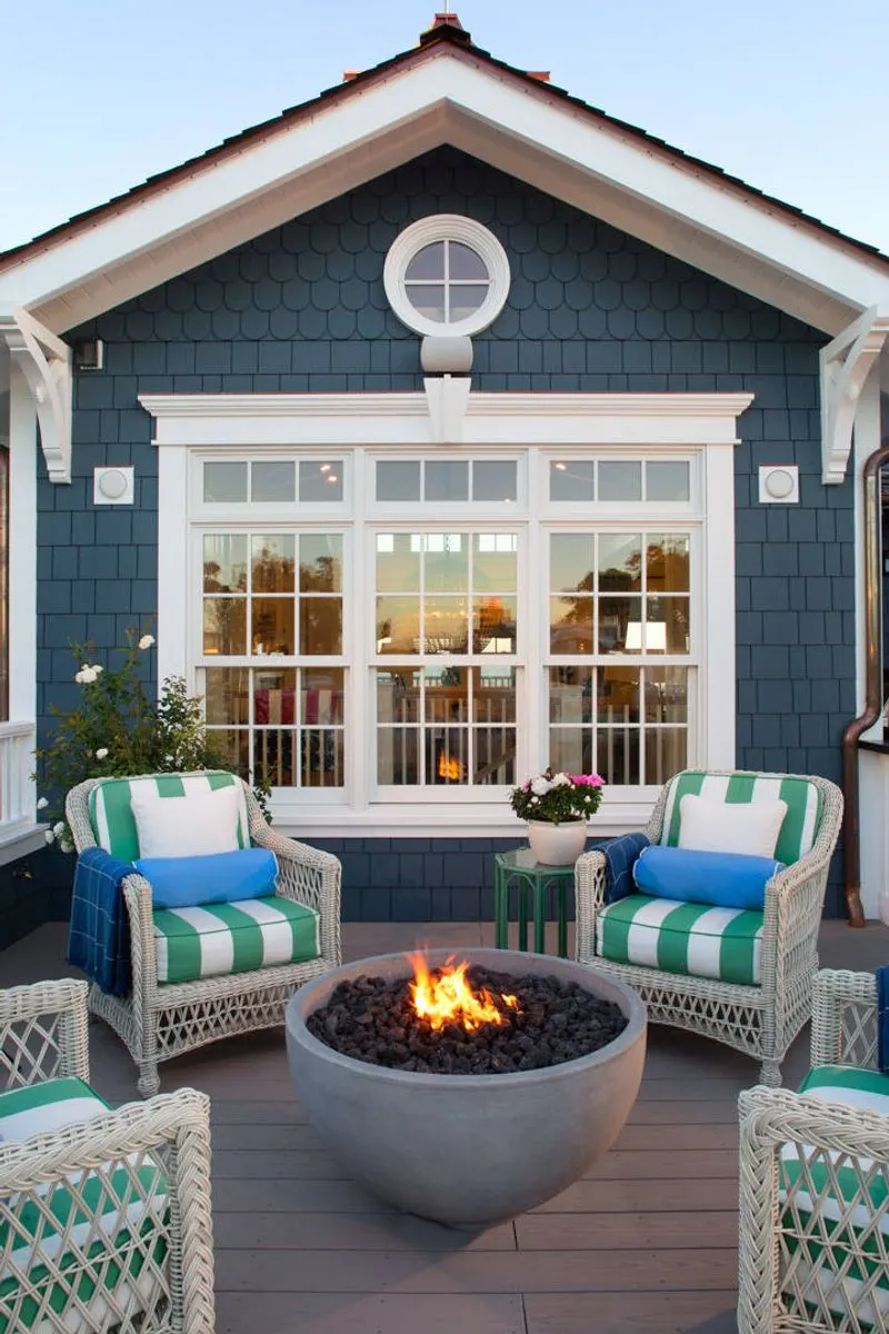 Coastal-Inspired Deck