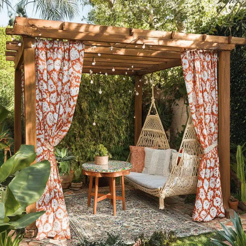 Colorful Outdoor Curtains