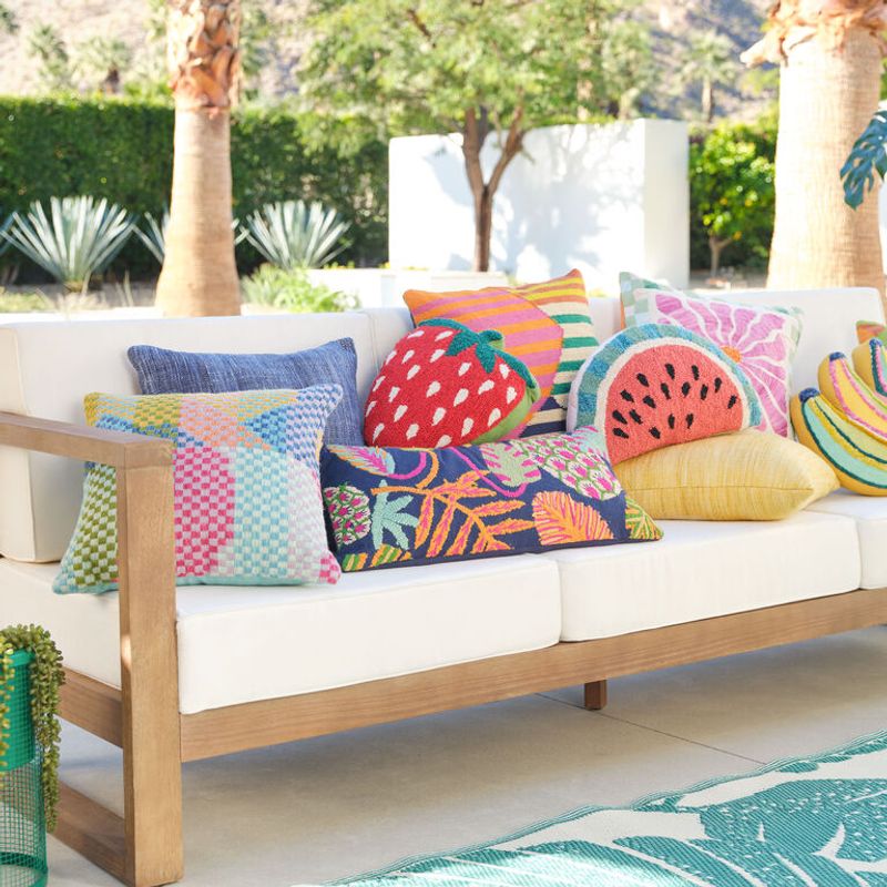 Colorful Outdoor Pillows