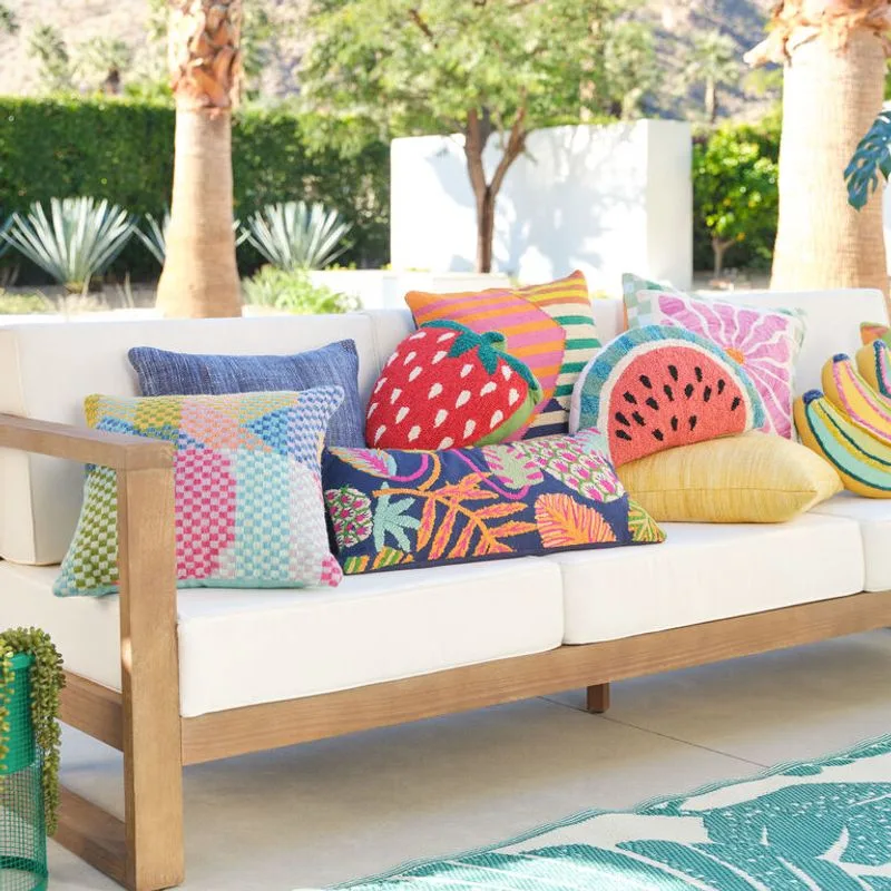 Colorful Outdoor Pillows