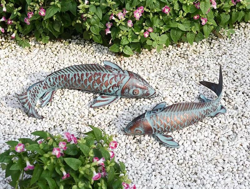 Copper Garden Ornaments