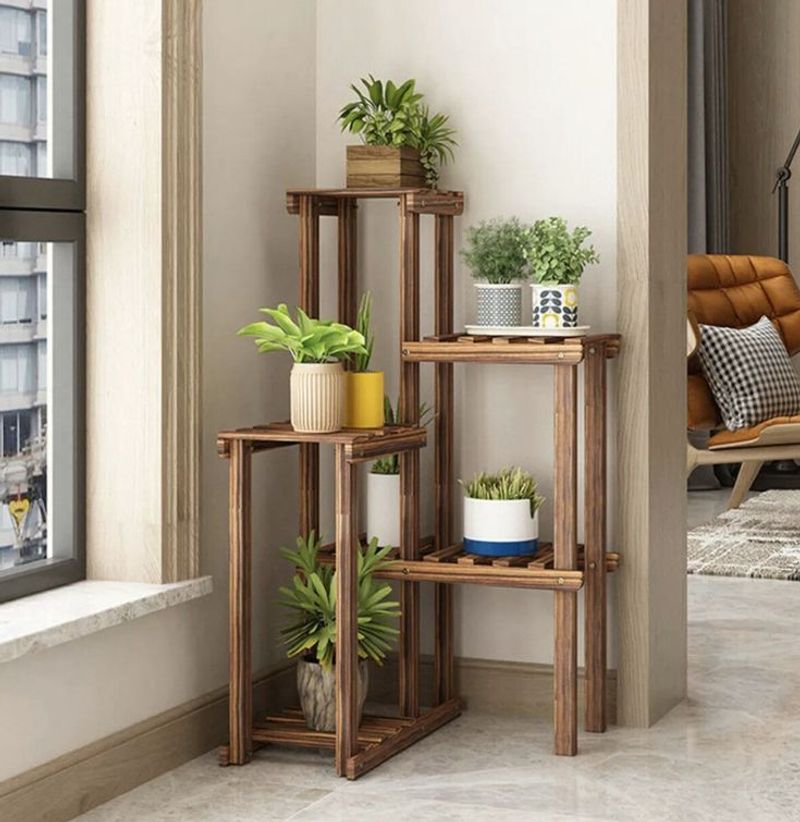 Corner Plant Stands
