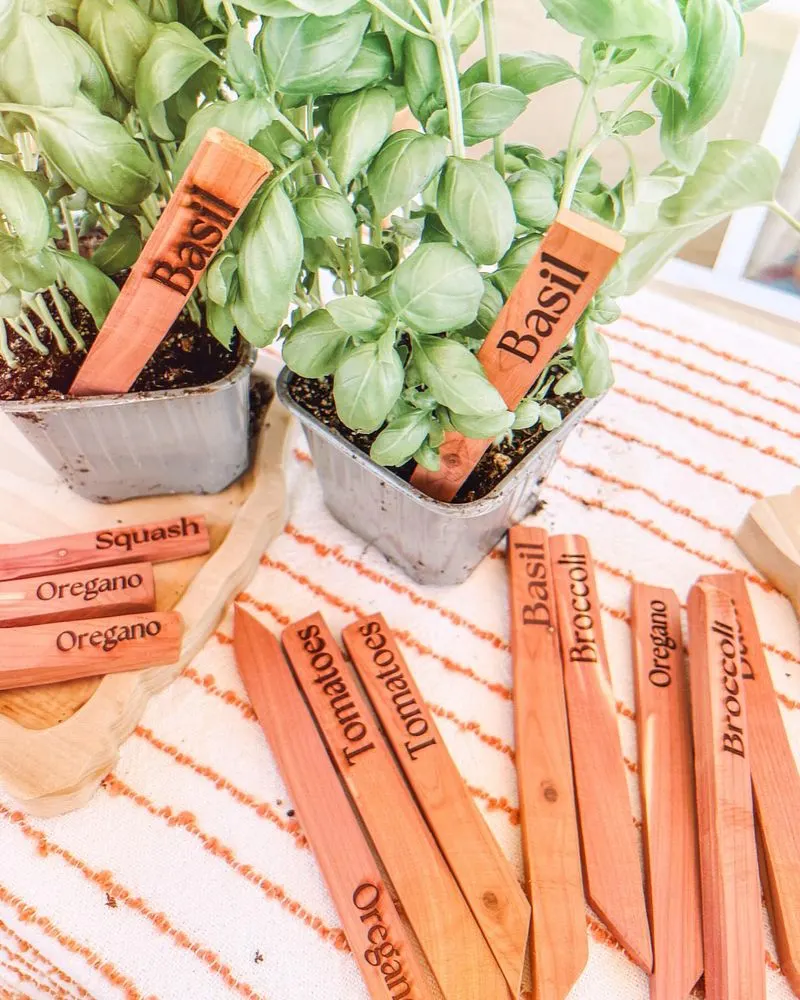 DIY Garden Markers