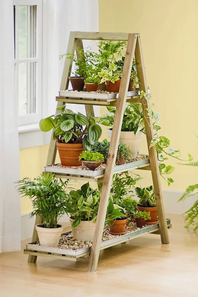DIY Plant Ladder