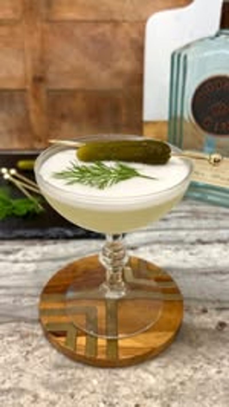 Dill Pickle Martini