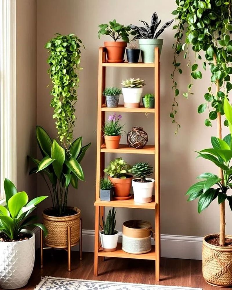 Display Plants at Varying Heights
