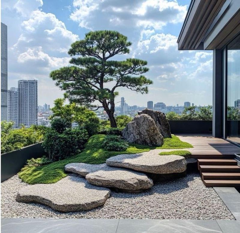 Boulders Partially Buried for a Natural Look