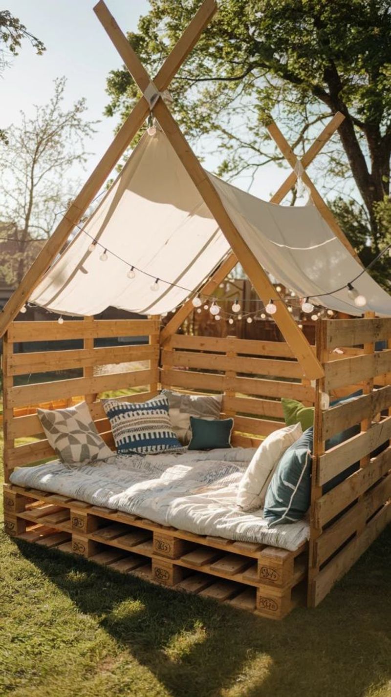 Eco-Friendly Pallet Daybed