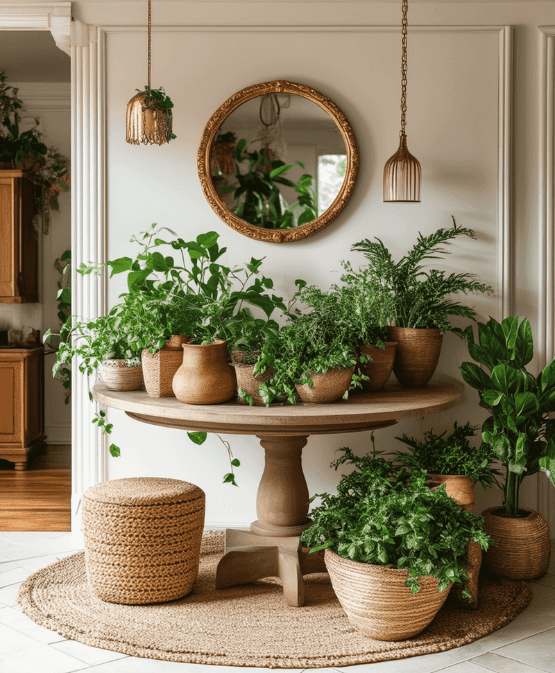 Elegant Entryway Display