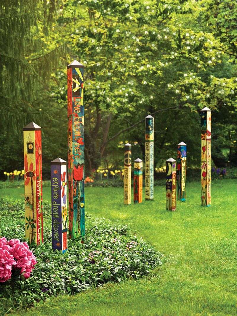 Garden Art Installations