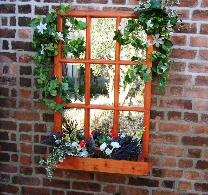 Garden Mirror Illusions
