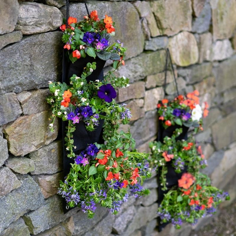Hanging Pocket Garden
