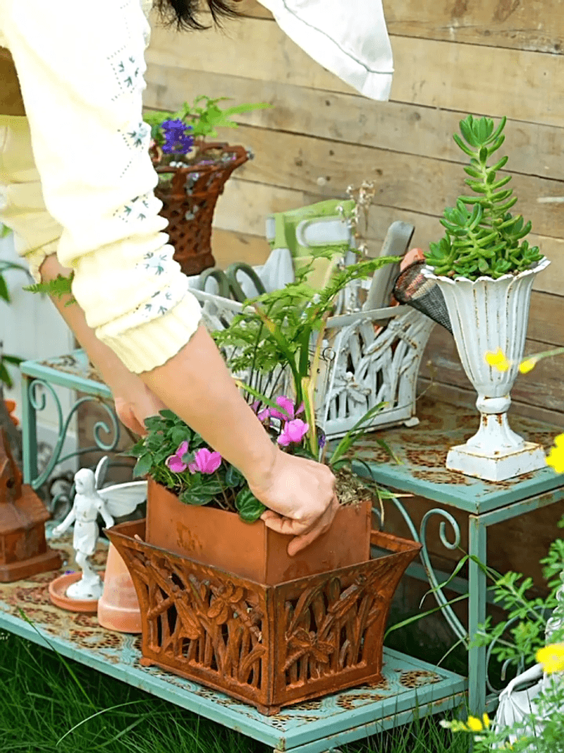 Hollow Furniture Planters
