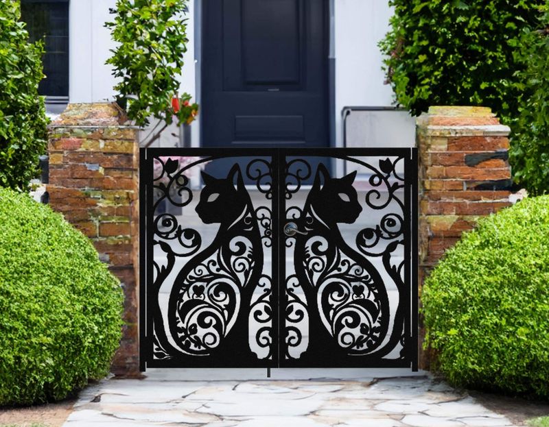 Iron Garden Gates