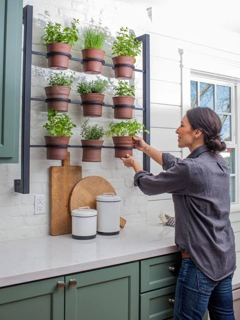 Kitchen Herb Rack