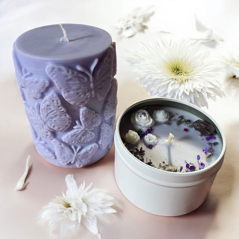 Lavender Candles