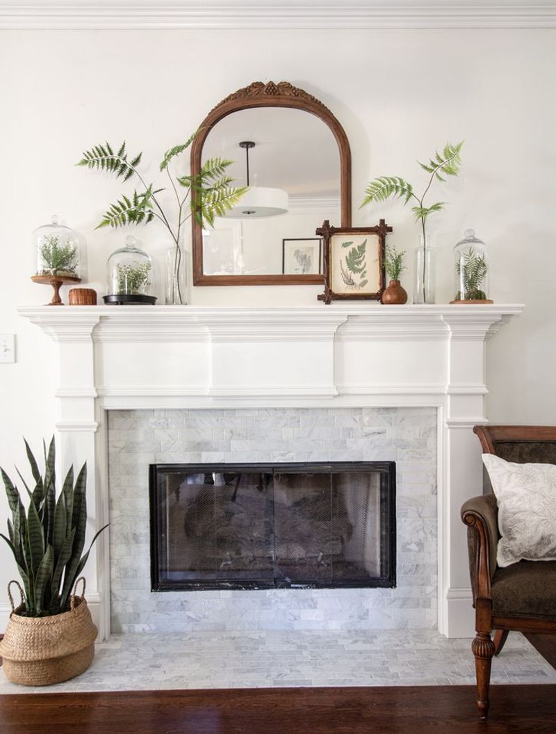 Living Room Mantel