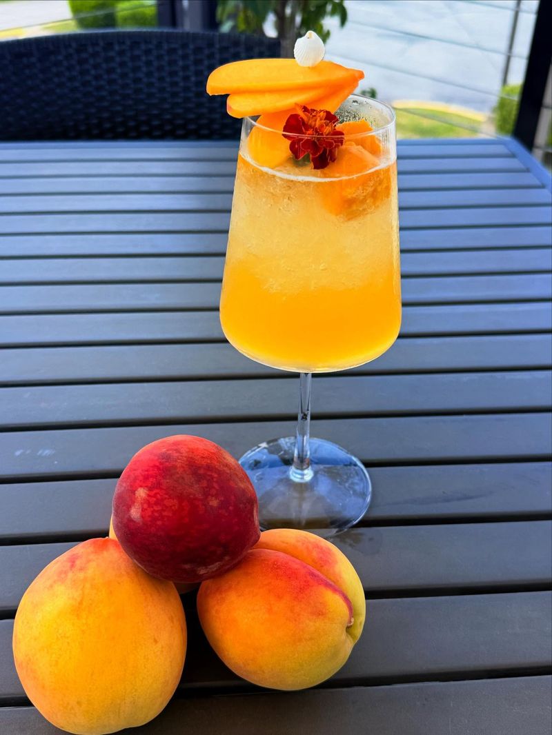 Mango Peach Bellini