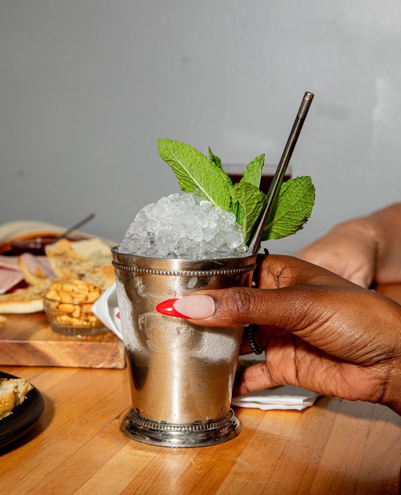 Mint Julep with a Twist