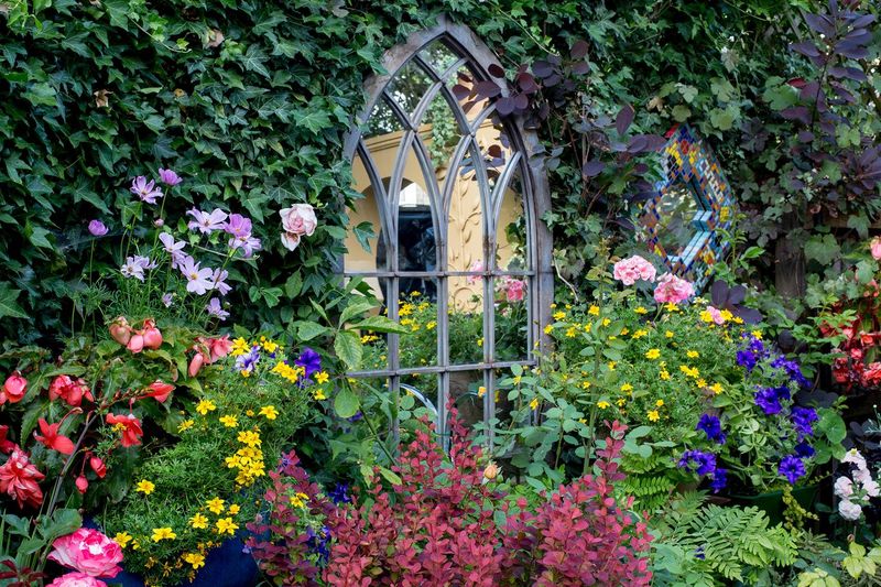 Mirrored Garden Illusions