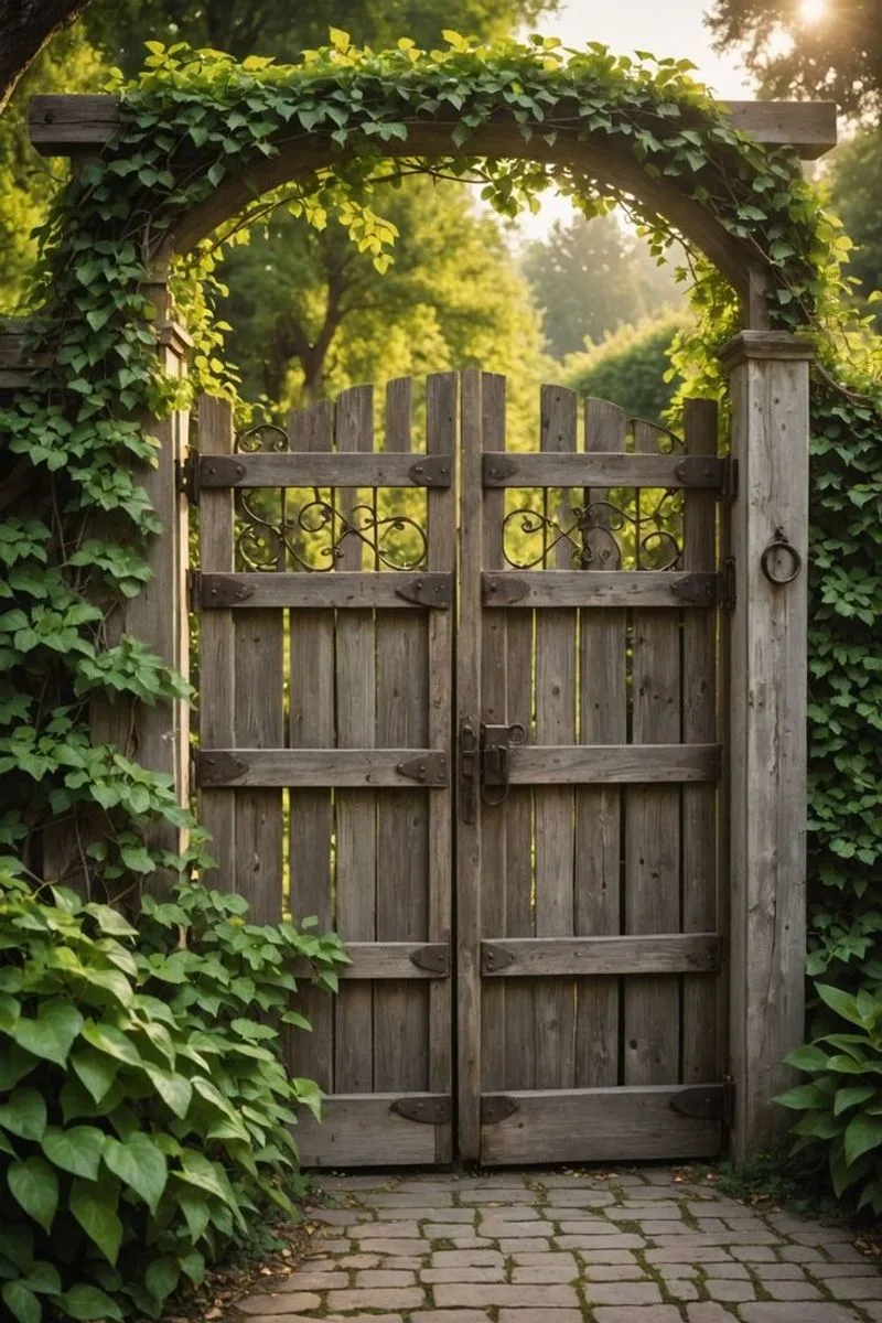 Old Farmhouse Gate