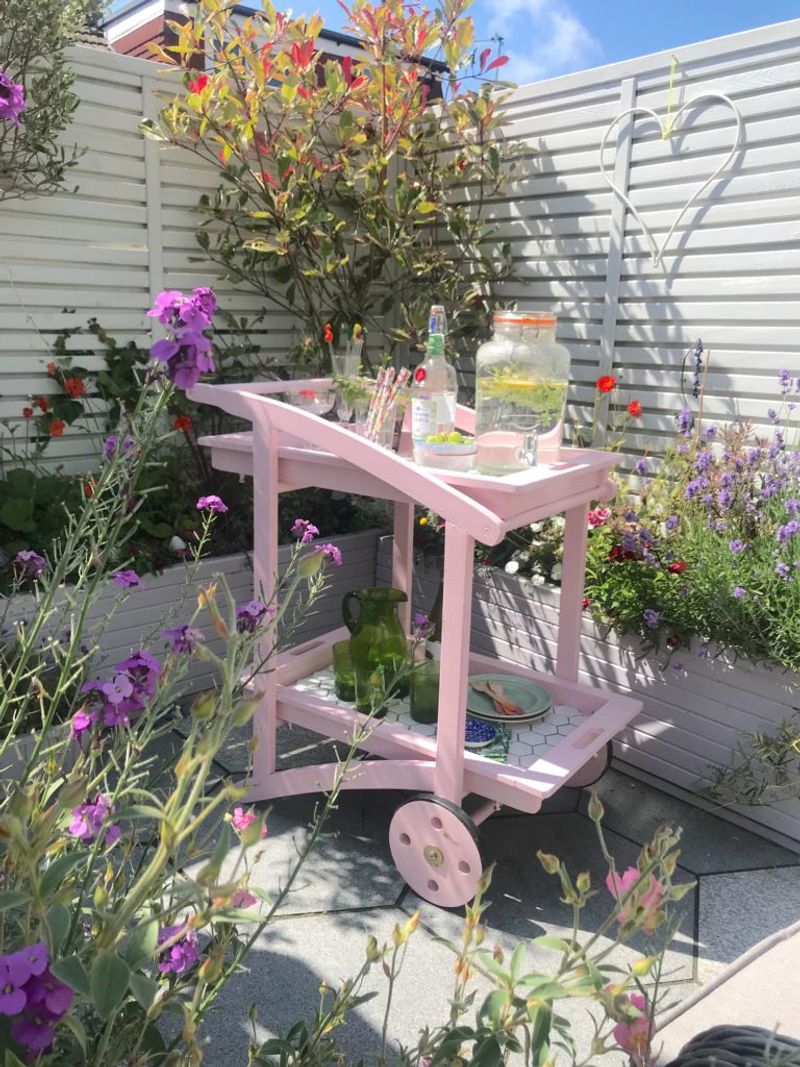 Outdoor Bar Cart