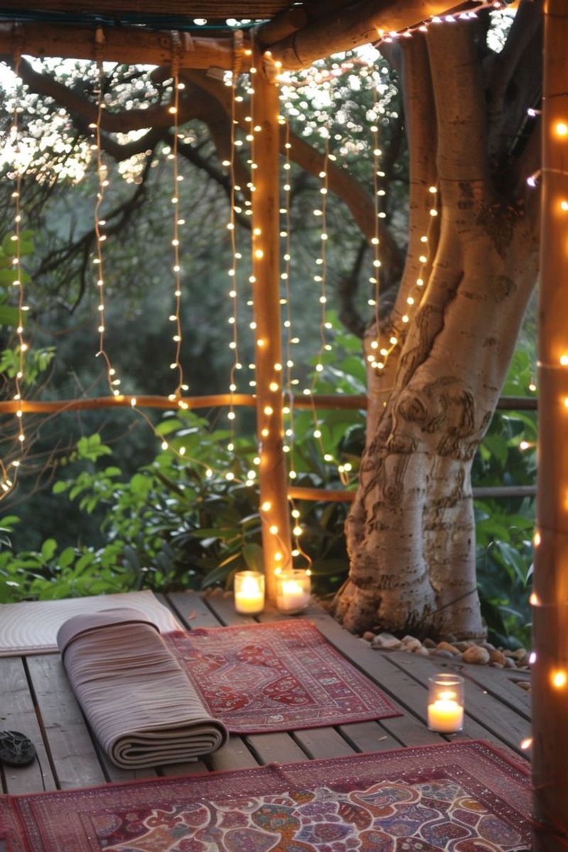 Outdoor Yoga Space