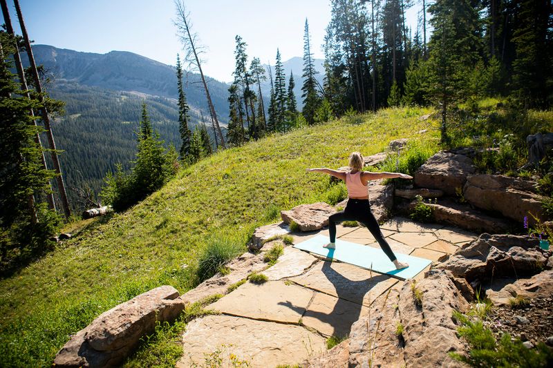 Outdoor Yoga Space