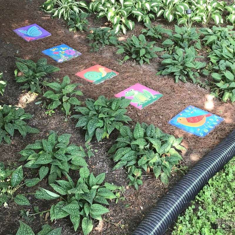Painted Stone Pathways