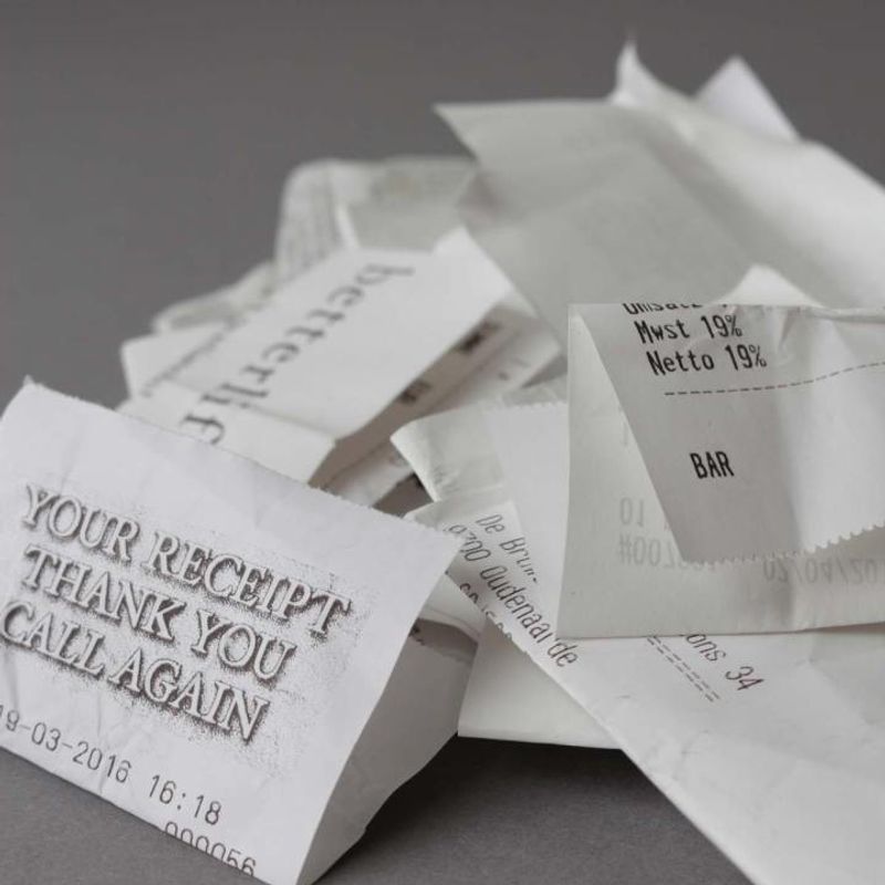 Paper Receipts