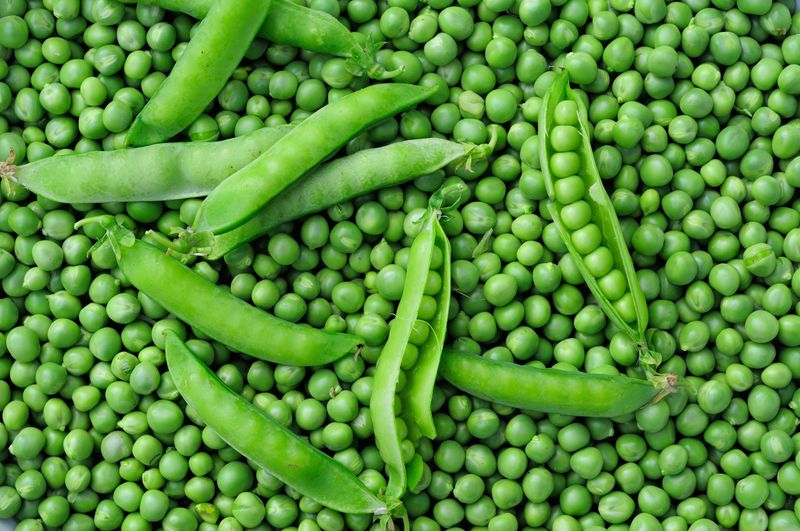 Peas and Spinach