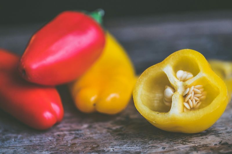 Peppers & Nasturtiums