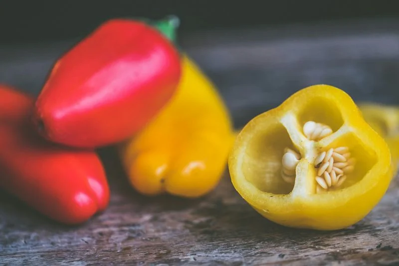 Peppers & Nasturtiums